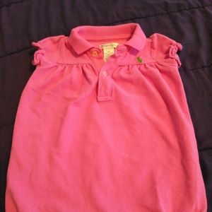 Polo baby romper